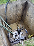 работа из приямка сложные грунты